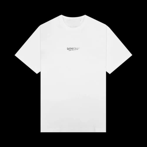 Helmut Lang Crumple Tee 2 'White'
