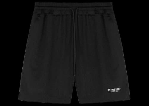 Represent Owners Club Mesh Shorts Black
