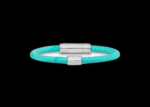 Louis Vuitton Neo Split Leather Bracelet Malibu Green
