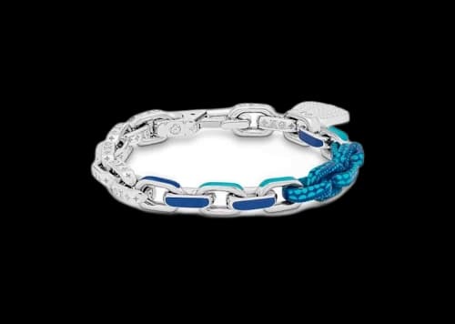 Louis Vuitton LV x YK Paradise Chain Bracelet Blue