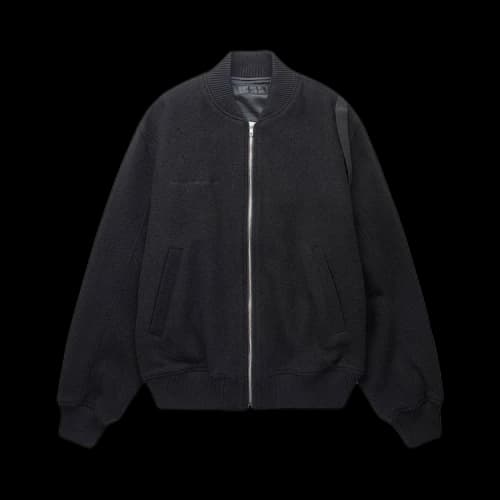 Helmut Lang Wool Bomber 'Black'