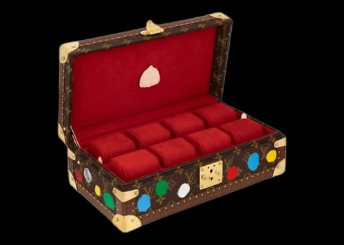 Louis Vuitton x Yayoi Kusama Coffret 8 montres Monogram Multicolor