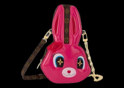Louis Vuitton x Sun Yitian Wallet On Chain Rabbit Pink