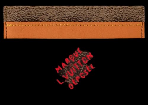 Louis Vuitton Double Card Holder Monogram Dust