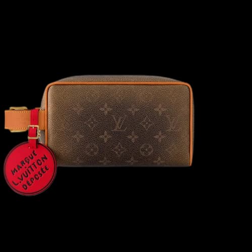 Louis Vuitton Locker Dopp Kit Monogram Dust
