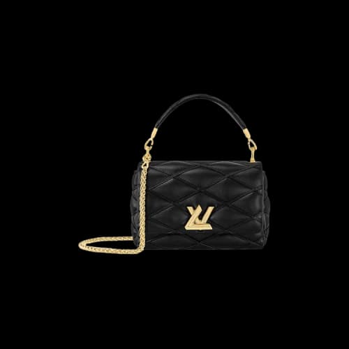 Louis Vuitton Go-14 PM 'Black Lambskin Leather'