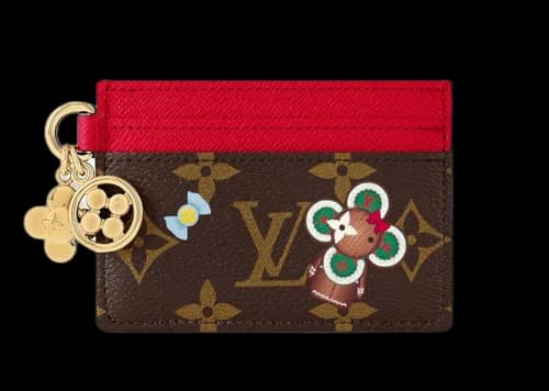 Louis Vuitton LV Charms Card Holder Monogram/Candy Red