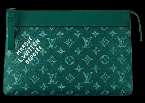 Louis Vuitton Pochette Voyage Souple Green