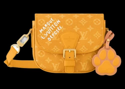 Louis Vuitton Montsouris Messenger Yellow