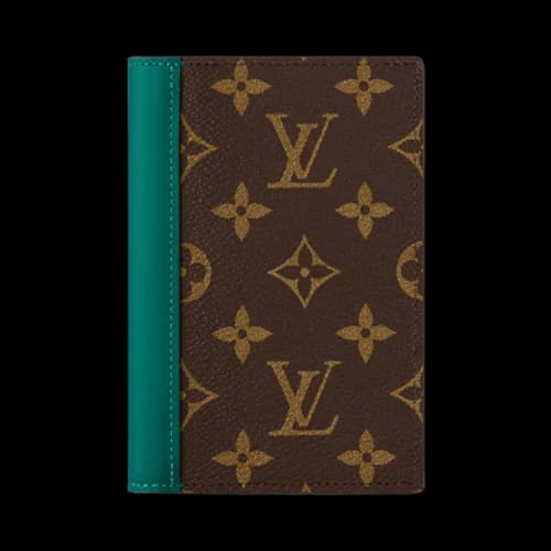 Louis Vuitton Passport Cover 'Borneo Green/Brown Monogram Canvas'