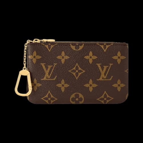 Louis Vuitton Key Pouch S 'Brown Monogram Canvas'