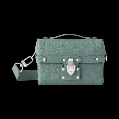Louis Vuitton Soul Trunk 'Misty Lake Green Taurillon Monogram Cowhide Leather'