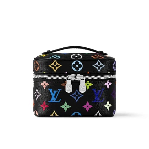 Louis Vuitton x Takashi Murakami Nice Nano Black Multicolored