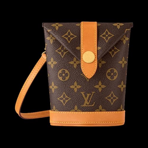 Louis Vuitton Envelope Pouch 'Brown Monogram Canvas'