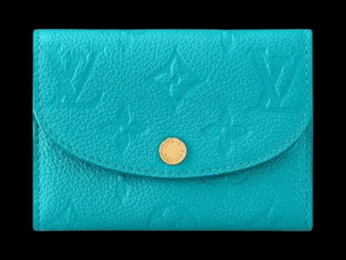 Louis Vuitton x Takashi Murakami Rosalie Coin Purse Kabira Blue