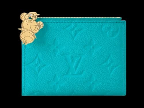 Louis Vuitton x Takashi Murakami Lisa Wallet Kabira Blue