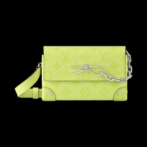 Louis Vuitton Steamer Wearable Wallet 'Lemon Yellow Monogram Canvas'