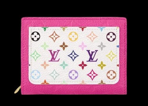 Louis Vuitton x Takashi Murakami Portefeuille Claire Cute Pink