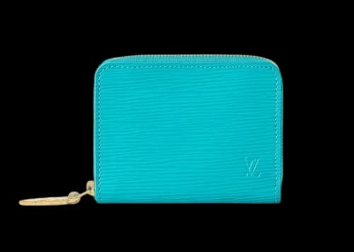 Louis Vuitton x Takashi Murakami Zippy Coin Purse Kabira Blue