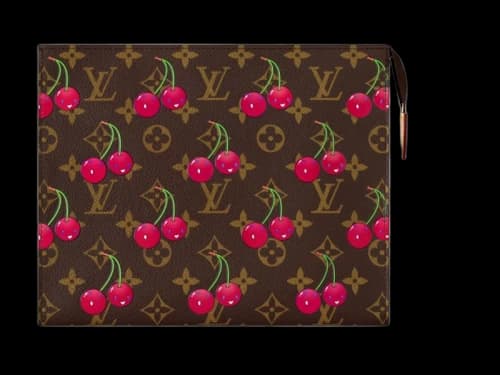 Louis Vuitton x Takashi Murakami Cherry Toiletry Pouch Brown Monogram