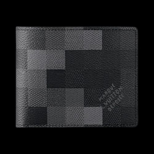 Louis Vuitton Slender Wallet 'Damoflage Black Canvas'