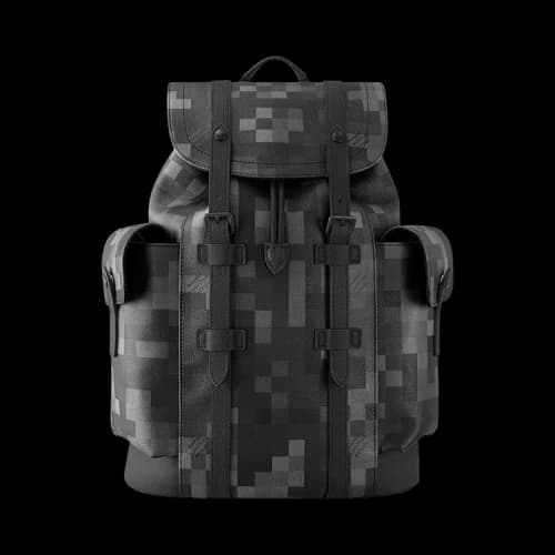Louis Vuitton Christopher MM Damoflage Black