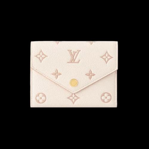 Louis Vuitton Victorine Wallet 'Bicolor Eden Embossed Cowhide Leather'