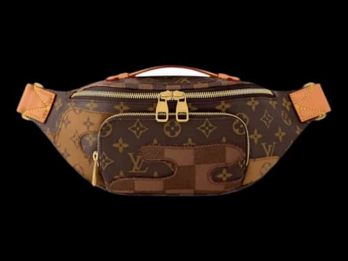 Louis Vuitton x Nigo Rush Bumbag Brown