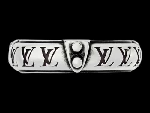 Louis Vuitton x Nigo LV Lozine Ring Black Patina