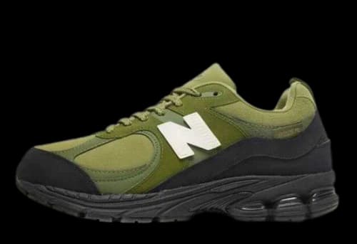 New Balance 2002R x The Basement Olive Black