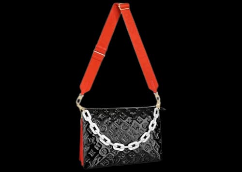 Louis Vuitton Coussin MM Black/Red