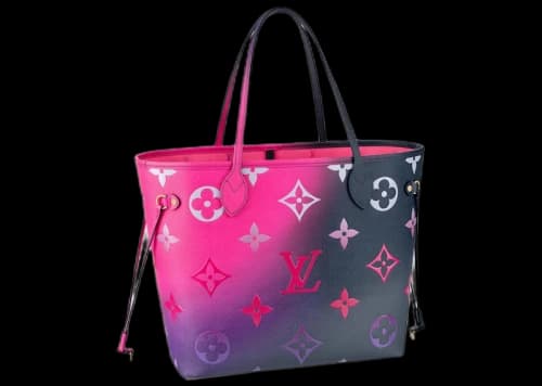 Louis Vuitton Neverfull MM Midnight Fuchsia