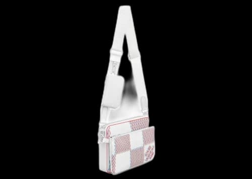 Louis Vuitton Trio Messenger White Damier Spray