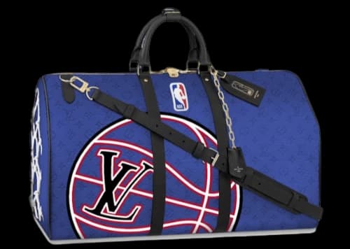 Louis Vuitton x NBA Keepall 55 Bandouliere Blue