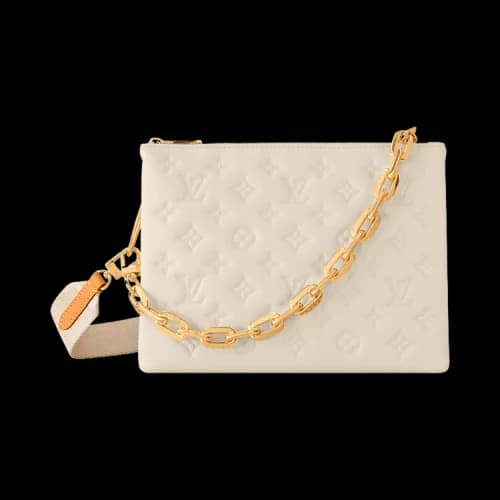 Louis Vuitton Coussin PM 'Cream Puffy Monogram Lambskin Leather'