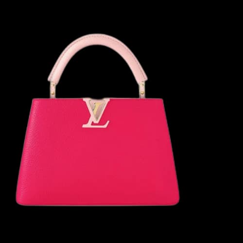 LOUIS VUITTON Capucines BB Handbag 'Magenta Jasmin Rose' (Women's)
