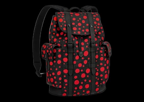 Louis Vuitton x Yayoi Kusama Christopher Backpack Black/Red