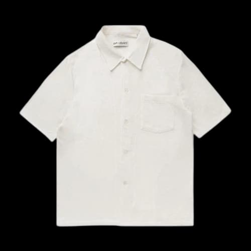 Our Legacy Box Short-Sleeve Shirt 'White'