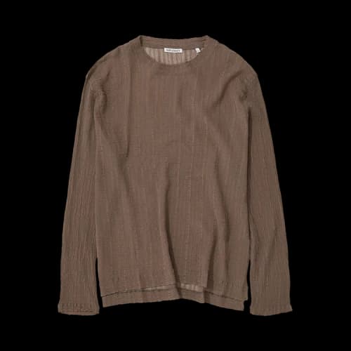 Our Legacy Ruffle Silk Box Long-Sleeve 'Olive'