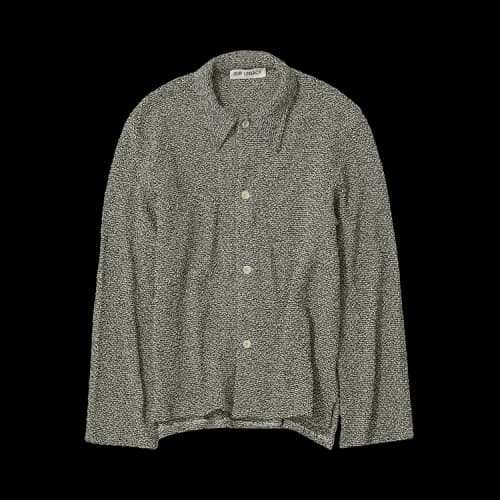 Our Legacy Crochet Retreat Shirt 'Black/White'