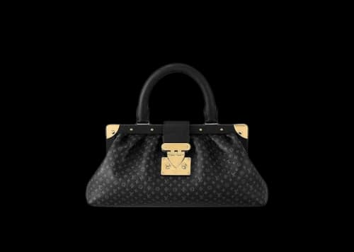 Louis Vuitton Monogram Clutch Black