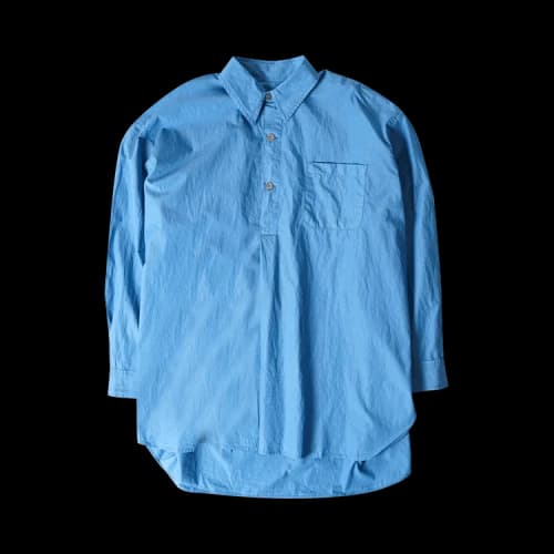 Our Legacy Popover Shirt 'Antique Blue'