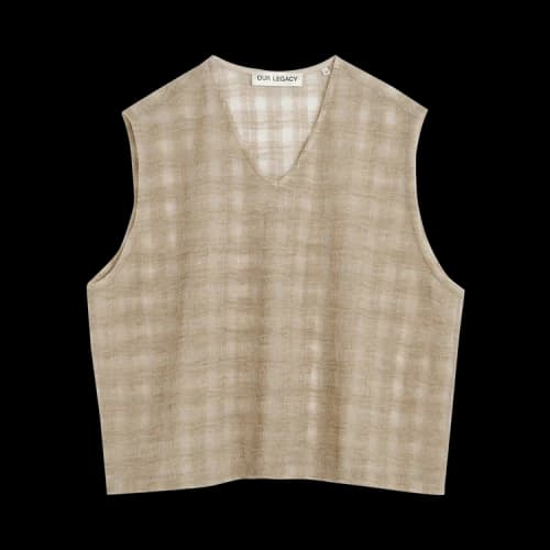 Our Legacy Double Lock Vest 'Grey'