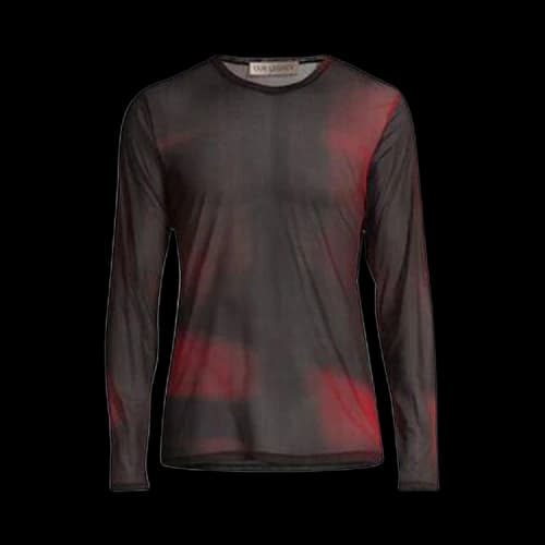 Our Legacy Dark Lights Print Long-Sleeve 'Red'