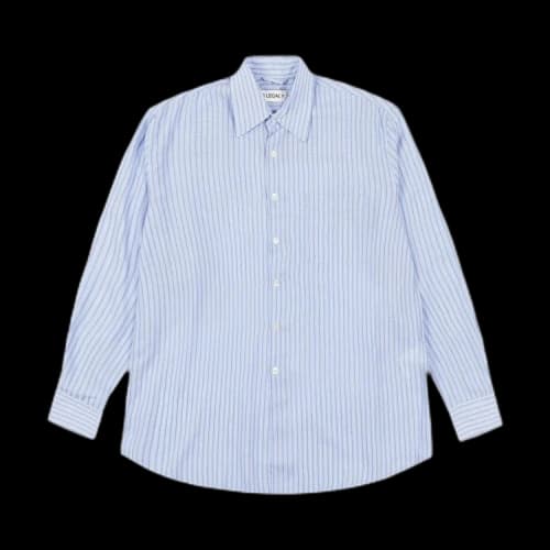 Our Legacy Fluid Tencel Above Button Down Shirt 'Blue'
