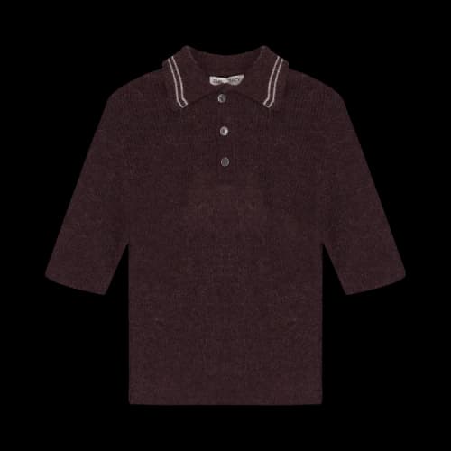 Our Legacy Traditional Polo Shirt 'Brown'
