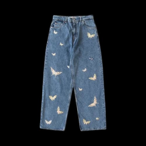 Our Legacy Vast Cut Jeans 'Indigo Butterfly'