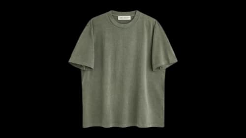 Our Legacy Box T-shirt Worn Olive