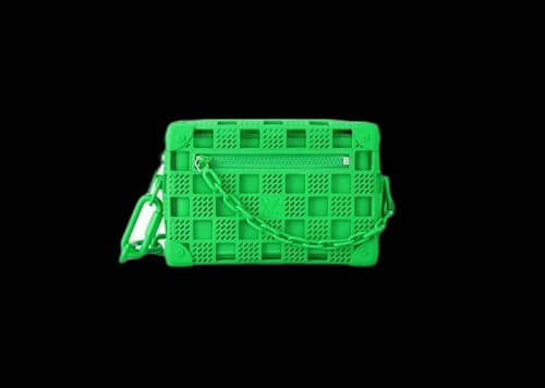 Louis Vuitton Mini Soft Trunk Rubber Green
