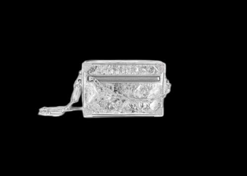 Louis Vuitton Mini Soft Trunk Crushed Silver